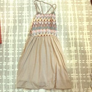 Ya Los Angeles Tan Dress